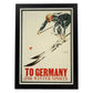 Poster vintage. Cartel vintage de Europa. Deportes de invierno en Alemania.-Artwork-Nacnic-A3-Marco Negro-Nacnic Estudio SL