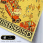 Poster vintage. Cartel vintage de Europa. Metro de Londres.-Artwork-Nacnic-Nacnic Estudio SL