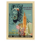 Poster vintage. Cartel vintage de Europa. Mujer andaluza.-Artwork-Nacnic-A4-Marco Madera clara-Nacnic Estudio SL