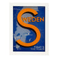 Poster vintage. Cartel vintage de Europa. Suecia.-Artwork-Nacnic-A3-Marco Blanco-Nacnic Estudio SL