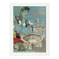 Poster vintage. Cartel vintage de Europa. Viaja a Madrid.-Artwork-Nacnic-A4-Marco Blanco-Nacnic Estudio SL