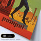 Poster vintage. Cartel vintage de Francia e Italia. Conoce Pompeya.-Artwork-Nacnic-Nacnic Estudio SL
