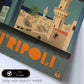 Poster vintage. Cartel vintage de Francia e Italia. Conoce Tripoli.-Artwork-Nacnic-Nacnic Estudio SL