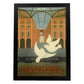 Poster vintage. Cartel vintage de Francia e Italia. Milán, Venecia, París.-Artwork-Nacnic-A4-Marco Negro-Nacnic Estudio SL