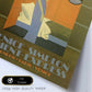 Poster vintage. Cartel vintage de Francia e Italia. Mujer vintage en tren.-Artwork-Nacnic-Nacnic Estudio SL