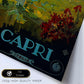 Poster vintage. Cartel vintage de Francia e Italia. Viaja a Capri.-Artwork-Nacnic-Nacnic Estudio SL