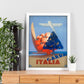 Poster vintage. Cartel vintage de Francia e Italia. Viaja a Grada.-Artwork-Nacnic-Nacnic Estudio SL