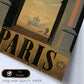 Poster vintage. Cartel vintage de Francia e Italia. Viaja a Paris.-Artwork-Nacnic-Nacnic Estudio SL