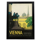 Poster vintage. Cartel vintage de Francia e Italia. Viaja a Vienna.-Artwork-Nacnic-A4-Marco Negro-Nacnic Estudio SL