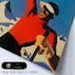 Poster vintage. Cartel vintage de montañas europeas. Ski en austria.-Artwork-Nacnic-Nacnic Estudio SL