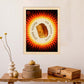Poster vintage. Cartel vintage educacional sobre el habito "Come pan".-Artwork-Nacnic-Nacnic Estudio SL