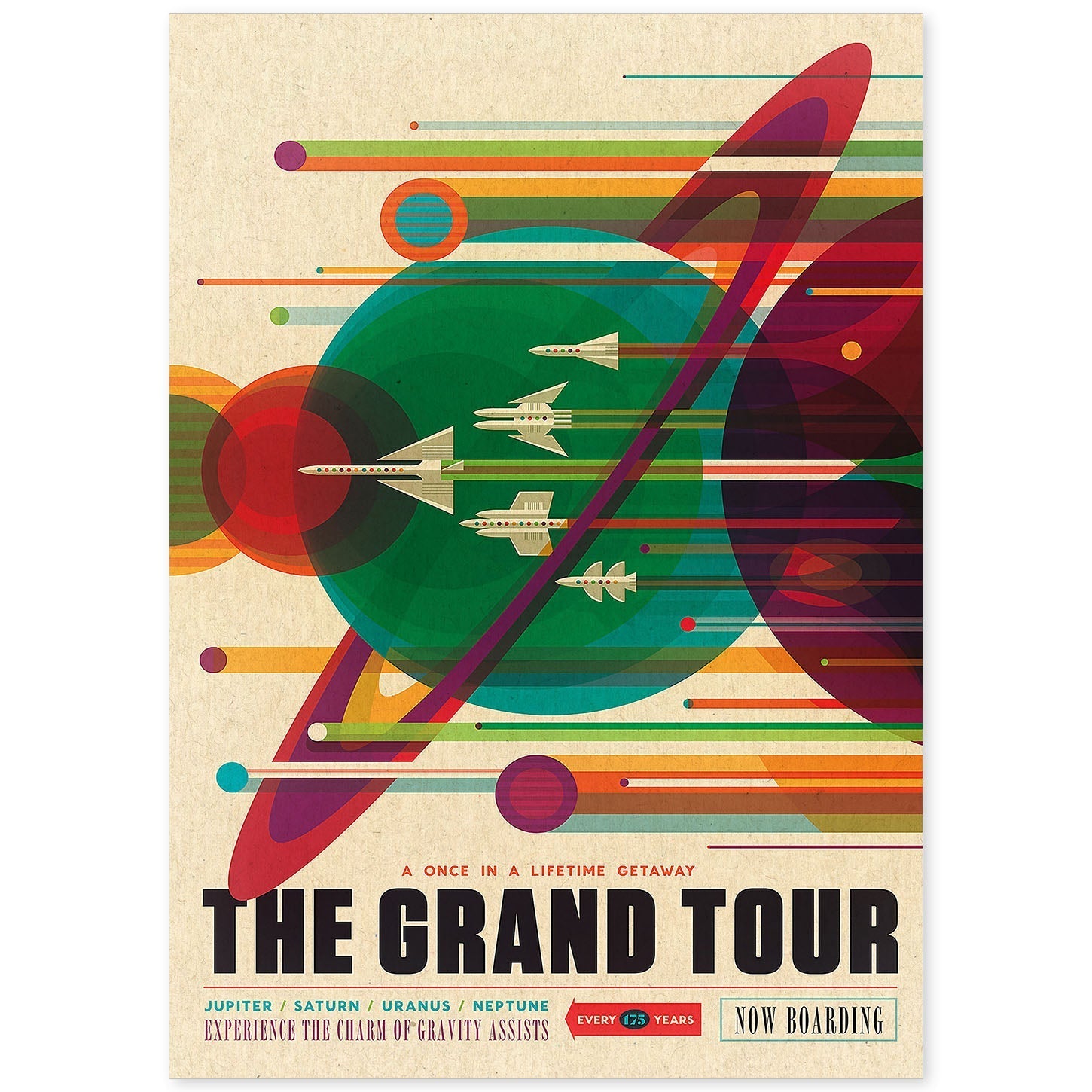 Poster vintage. Cartel vintage "El gran tour".-Artwork-Nacnic-A4-Sin marco-Nacnic Estudio SL