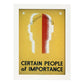 Poster vintage. Cartel vintage "Gente importante".-Artwork-Nacnic-A4-Marco Blanco-Nacnic Estudio SL
