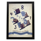 Poster vintage. Cartel vintage "Matemáticas".-Artwork-Nacnic-A3-Marco Negro-Nacnic Estudio SL