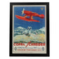 Poster vintage. Cartel vintage para competición de avionetas de Venezia en 1927.-Artwork-Nacnic-A3-Marco Negro-Nacnic Estudio SL