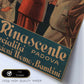 Poster vintage. Cartel vintage para La Rinascente, moda hombre y niño en Padova.-Artwork-Nacnic-Nacnic Estudio SL