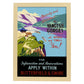 Poster vintage. Cartel vintage para Yangtsze Gorges en China.-Artwork-Nacnic-A3-Marco Madera clara-Nacnic Estudio SL