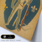 Poster vintage. Cartel vintage Pasaporte a la aventura..-Artwork-Nacnic-Nacnic Estudio SL