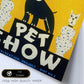 Poster vintage. Cartel vintage Pet Show.-Artwork-Nacnic-Nacnic Estudio SL