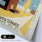 Poster vintage. Cartel vintage "Pisos en Clevenland Lakeview".-Artwork-Nacnic-Nacnic Estudio SL