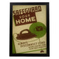 Poster vintage. Cartel vintage Seguridad en tu hogar..-Artwork-Nacnic-A3-Marco Negro-Nacnic Estudio SL