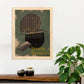 Poster vintage. Cartel vintage "Solo negocios".-Artwork-Nacnic-Nacnic Estudio SL