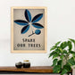 Poster vintage. Cartel vintage Spare our trees Ohio de 1938.-Artwork-Nacnic-Nacnic Estudio SL
