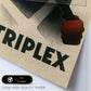 Poster vintage. Cartel vintage Triplex, 1931.-Artwork-Nacnic-Nacnic Estudio SL