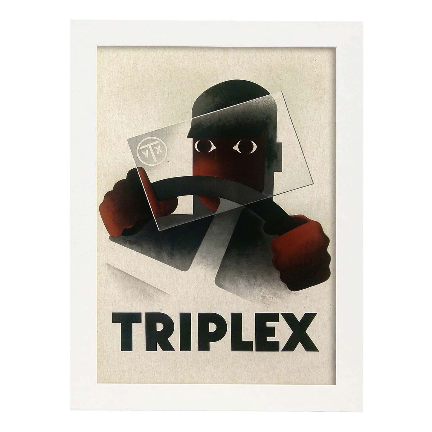 Poster vintage. Cartel vintage Triplex, 1931.-Artwork-Nacnic-A3-Marco Blanco-Nacnic Estudio SL