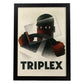 Poster vintage. Cartel vintage Triplex, 1931.-Artwork-Nacnic-A4-Marco Negro-Nacnic Estudio SL