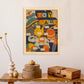 Poster vintage. Cartel vintage "Venta de juguetes".-Artwork-Nacnic-Nacnic Estudio SL