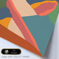 Posters con dibujos de montañas a color. Lámina de decoración 'Cordilleras De Noche' colorida-Artwork-Nacnic-Nacnic Estudio SL