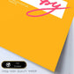 Posters con mensajes felices ilustrados. Lámina de decoración 'Baby' con frases motivadoras y llenas de energia.-Artwork-Nacnic-Nacnic Estudio SL