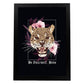Posters con mensajes felices ilustrados. Lámina de decoración 'Be Yourself, Babe' con frases motivadoras y llenas de energia.-Artwork-Nacnic-A3-Marco Negro-Nacnic Estudio SL