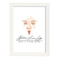 Posters con mensajes felices ilustrados. Lámina de decoración 'DonT Look Back' con frases motivadoras y llenas de energia.-Artwork-Nacnic-A3-Marco Blanco-Nacnic Estudio SL