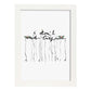 Posters con mensajes felices ilustrados. Lámina de decoración 'Don'T Need Fashion' con frases motivadoras y llenas de energia.-Artwork-Nacnic-A3-Marco Blanco-Nacnic Estudio SL
