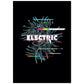 Posters con mensajes felices ilustrados. Lámina de decoración 'Electric' con frases motivadoras y llenas de energia.-Artwork-Nacnic-A4-Sin marco-Nacnic Estudio SL