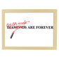 Posters con mensajes felices ilustrados. Lámina de decoración 'Girlfriends Are Forever' con frases motivadoras y llenas de energia.-Artwork-Nacnic-A4-Marco Madera clara-Nacnic Estudio SL