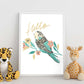 Posters con mensajes felices ilustrados. Lámina de decoración 'Hello Birb' con frases motivadoras y llenas de energia.-Artwork-Nacnic-Nacnic Estudio SL
