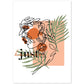 Posters con mensajes felices ilustrados. Lámina de decoración 'Just Be Nice' con frases motivadoras y llenas de energia.-Artwork-Nacnic-A4-Sin marco-Nacnic Estudio SL