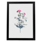 Posters con mensajes felices ilustrados. Lámina de decoración 'Like I Love You' con frases motivadoras y llenas de energia.-Artwork-Nacnic-A3-Marco Negro-Nacnic Estudio SL