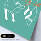 Posters con mensajes felices ilustrados. Lámina de decoración 'My Tribe' con frases motivadoras y llenas de energia.-Artwork-Nacnic-Nacnic Estudio SL