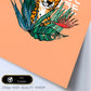 Posters con mensajes felices ilustrados. Lámina de decoración 'Paradise' con frases motivadoras y llenas de energia.-Artwork-Nacnic-Nacnic Estudio SL