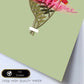 Posters con mensajes felices ilustrados. Lámina de decoración 'Run Like A Girl' con frases motivadoras y llenas de energia.-Artwork-Nacnic-Nacnic Estudio SL