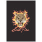 Posters con mensajes felices ilustrados. Lámina de decoración 'Soul Fire' con frases motivadoras y llenas de energia.-Artwork-Nacnic-A4-Sin marco-Nacnic Estudio SL