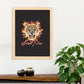 Posters con mensajes felices ilustrados. Lámina de decoración 'Soul Fire' con frases motivadoras y llenas de energia.-Artwork-Nacnic-Nacnic Estudio SL