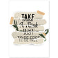 Posters con mensajes felices ilustrados. Lámina de decoración 'Take A Risk' con frases motivadoras y llenas de energia.-Artwork-Nacnic-A4-Sin marco-Nacnic Estudio SL