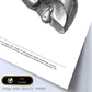 Posters de anatomía en blanco y negro con imágenes del cuerpo humano. Láminas de "Hígado". .-Artwork-Nacnic-Nacnic Estudio SL