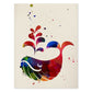Posters de animales marinos con diseño acuarela. Lámina Ballena, impresa con textura acuarela, para-Artwork-Nacnic-A4-Sin marco-Nacnic Estudio SL