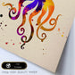 Posters de animales marinos con diseño acuarela. Lámina Pulpo, impresa con textura acuarela, para-Artwork-Nacnic-Nacnic Estudio SL